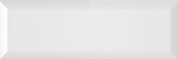 Monopole, Bisel, Blanco Brillo Bisel Плитка настенная 10х30