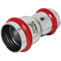 ROMMER Муфта переходная ВПр 28х22 из нержавеющей стали прессовой, арт. RSS-0018-002822