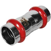 ROMMER Муфта равнопроходная 18 из нержавеющей стали прессовой, арт. RSS-0017-000018