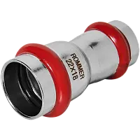 ROMMER Муфта переходная ВПр 22х18 из нержавеющей стали прессовой, арт. RSS-0018-002218