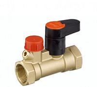 Ручной запорный клапан МSV-S с внутренней резьбой со спускным краном Ручной запорный клапан МSV-S с внутренней резьбой со спускным краном